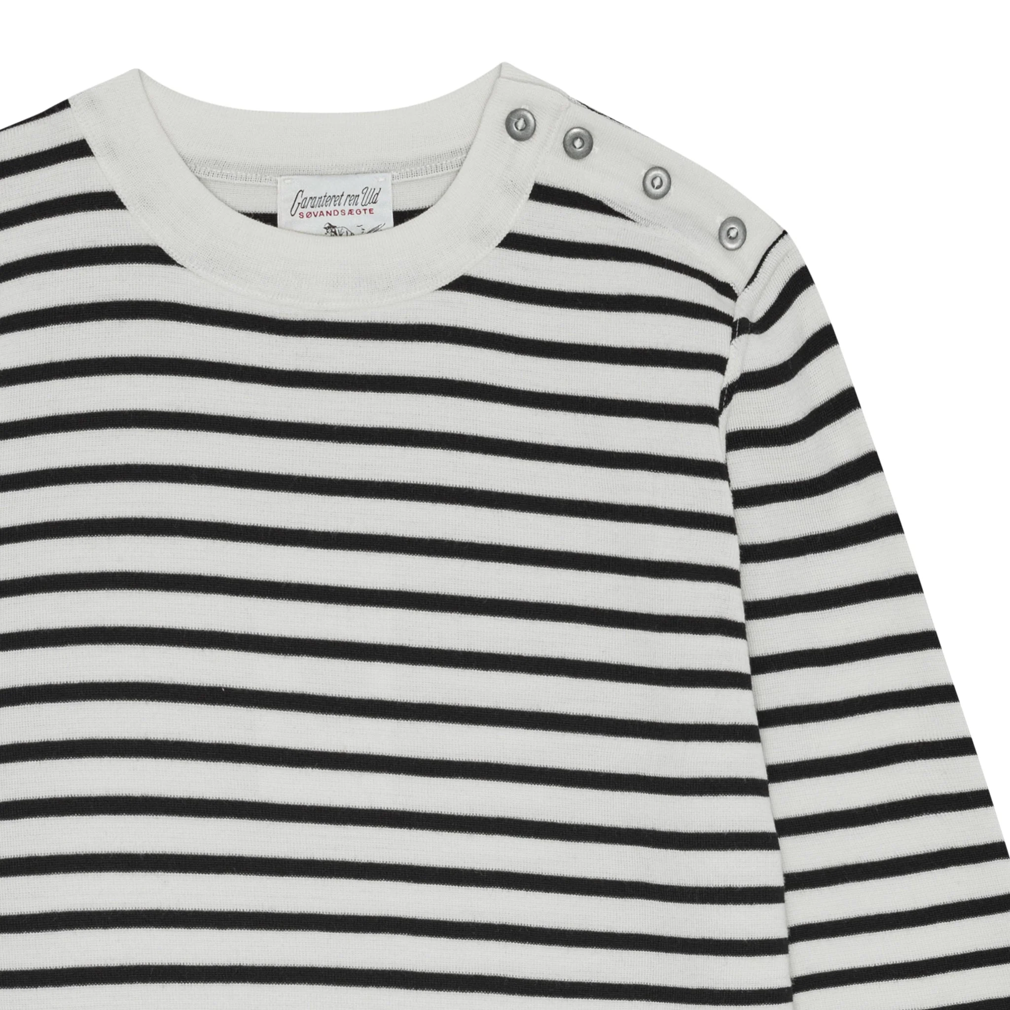 NAVAL crew neck | rund hals, natural white / navy blue (f) - Image 3