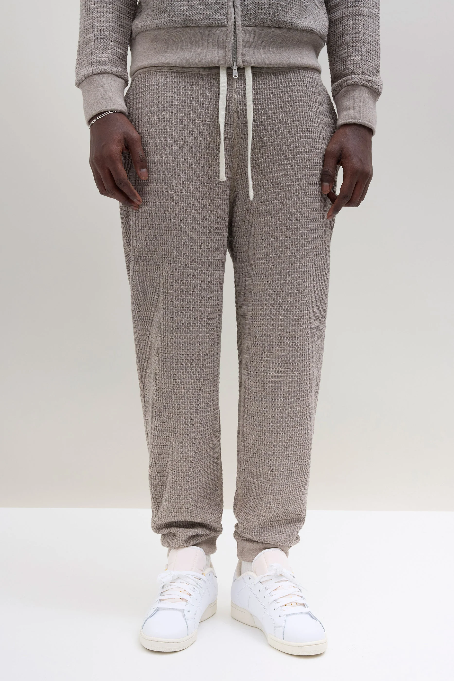 NEXUS 4J pant, taupe melange - Image 3