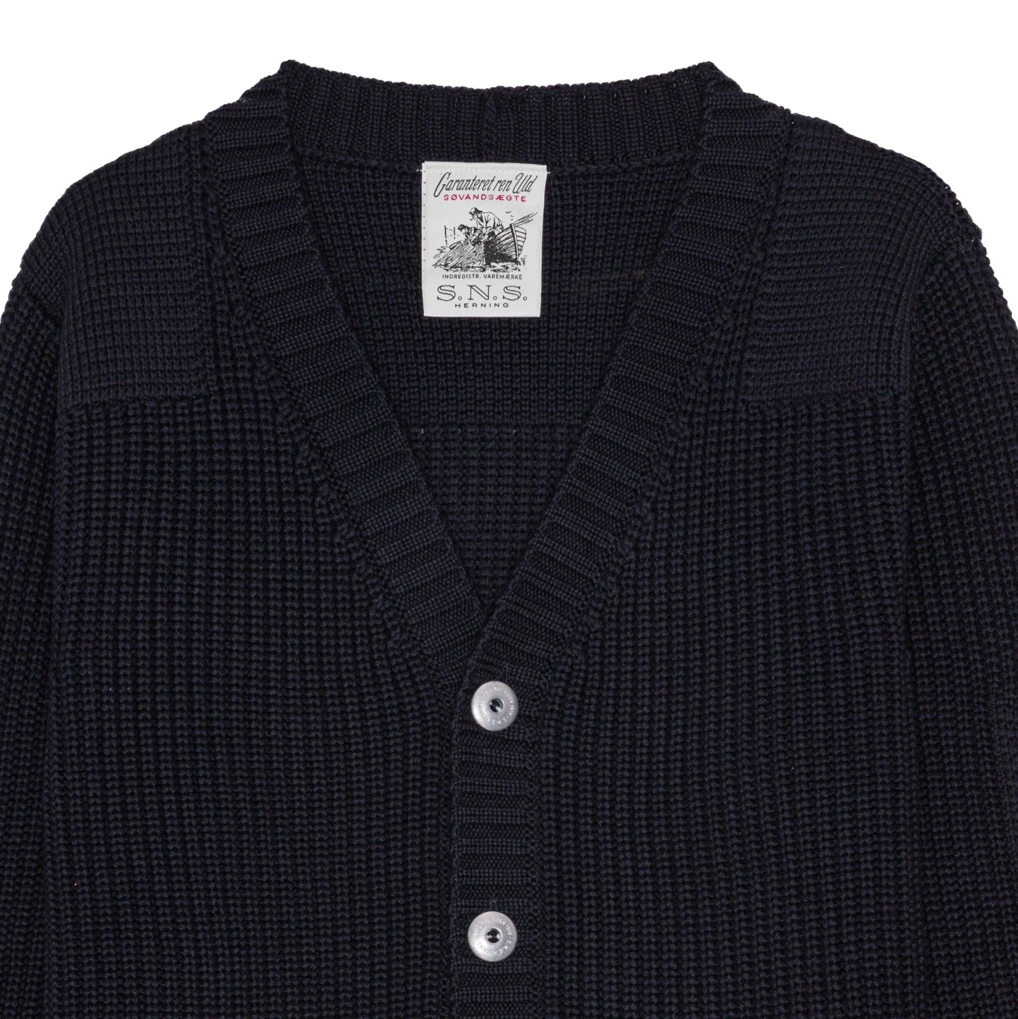 RANK-III cardigan, navy blue (f) - Image 3