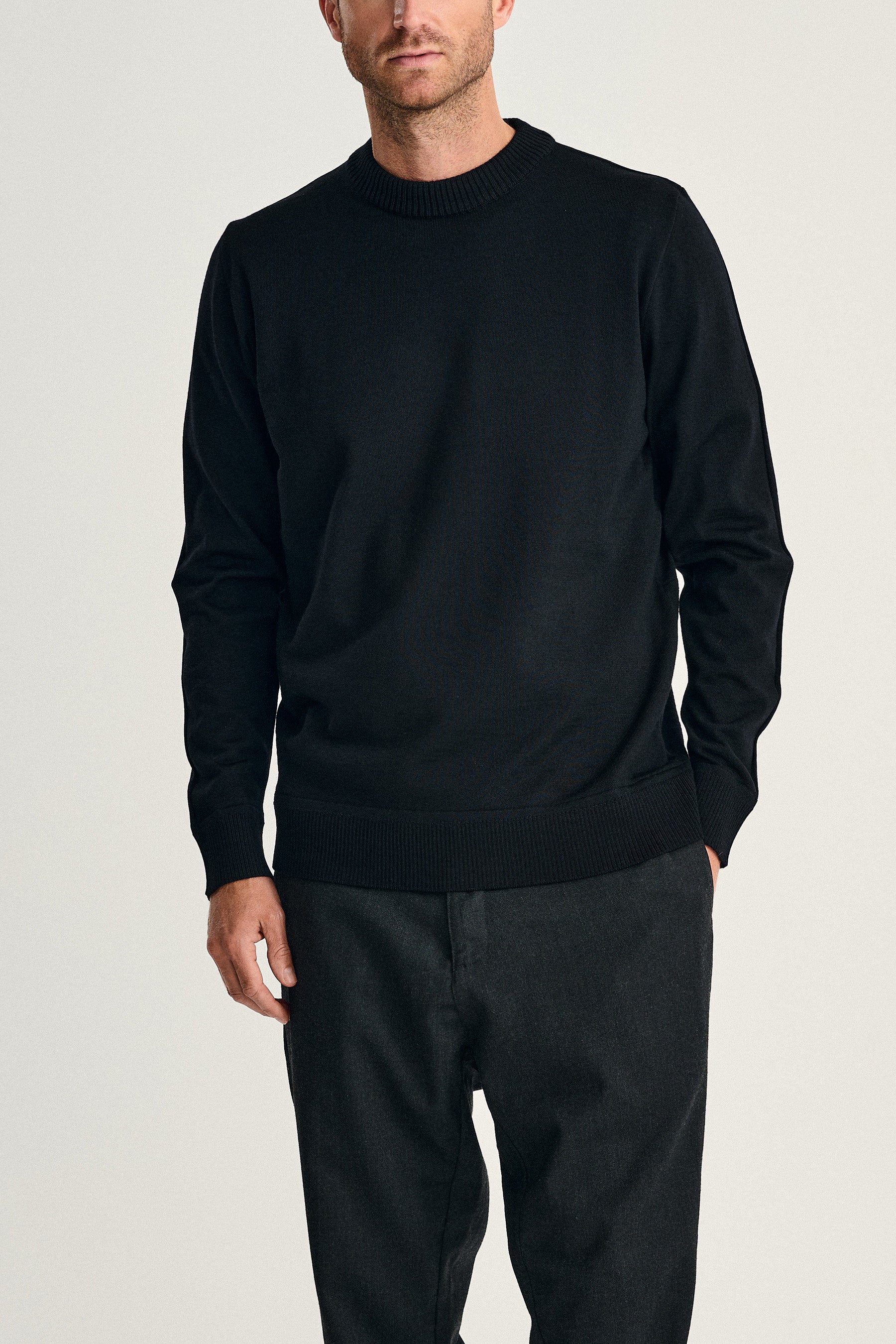 SOLO crew neck | rund hals, navy blue (f) - Image 3