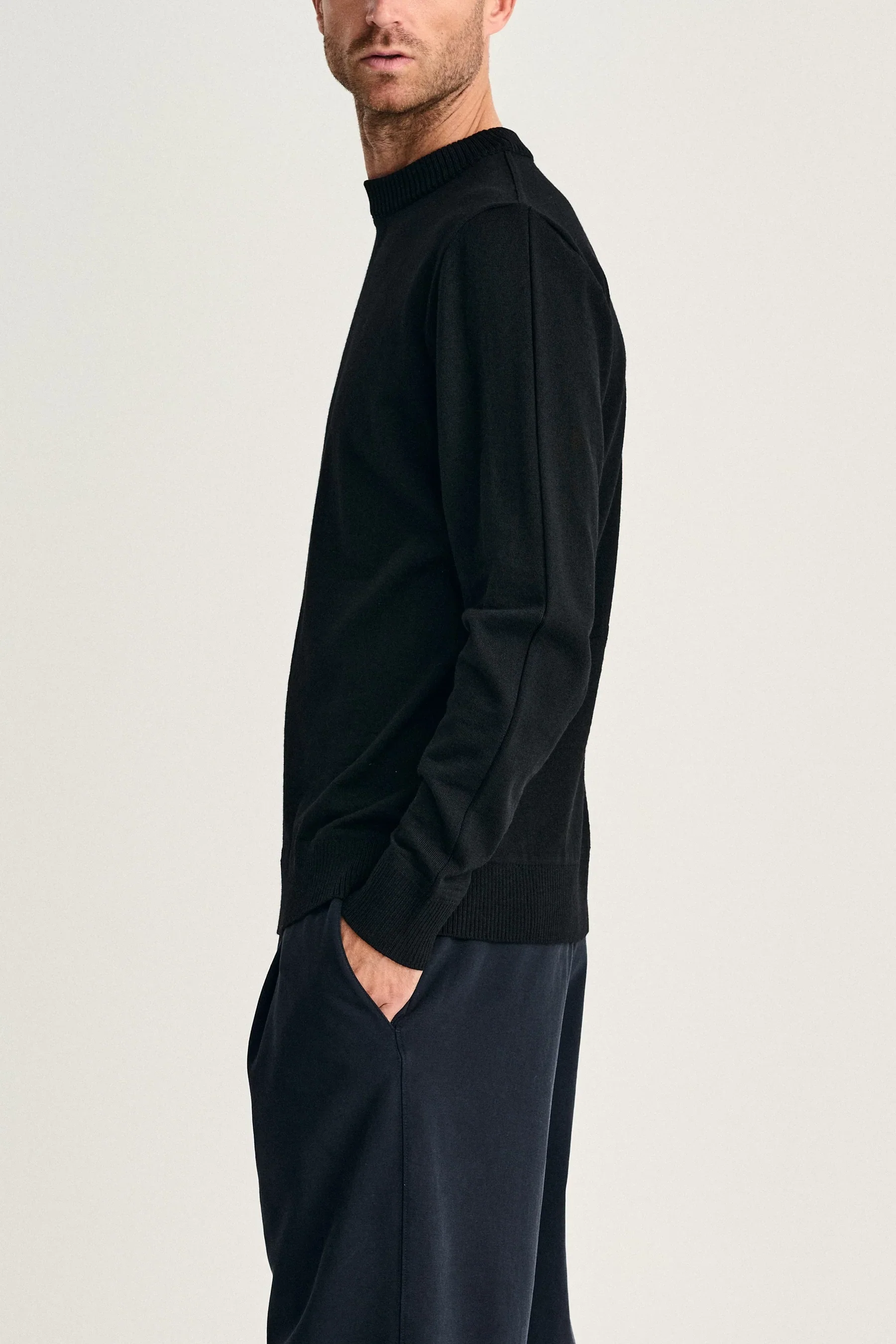 SOLO crew neck | rund hals, navy blue (f) - Image 5
