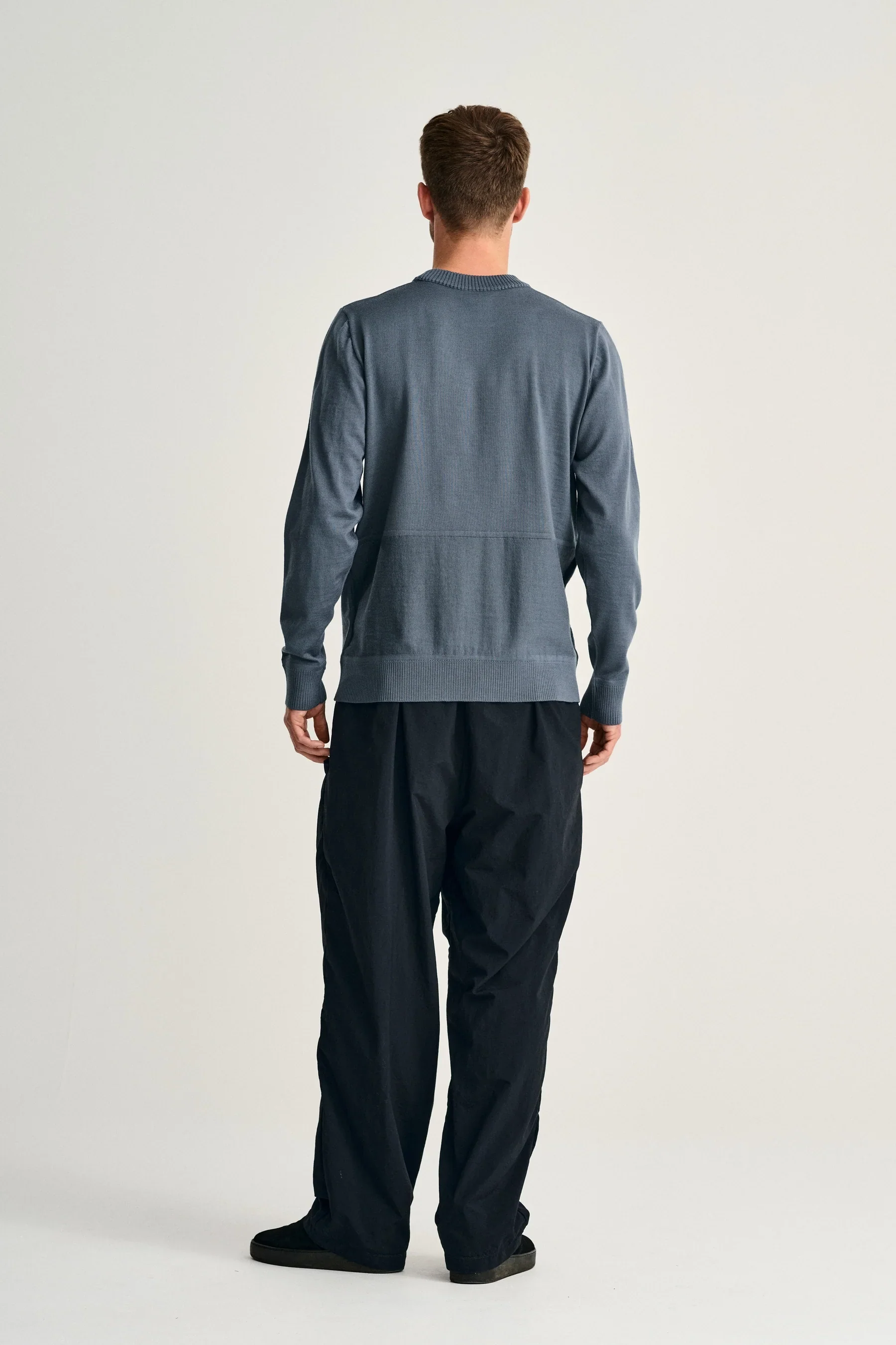 SOLO crew neck | rund hals, slate blue (f) - Image 3