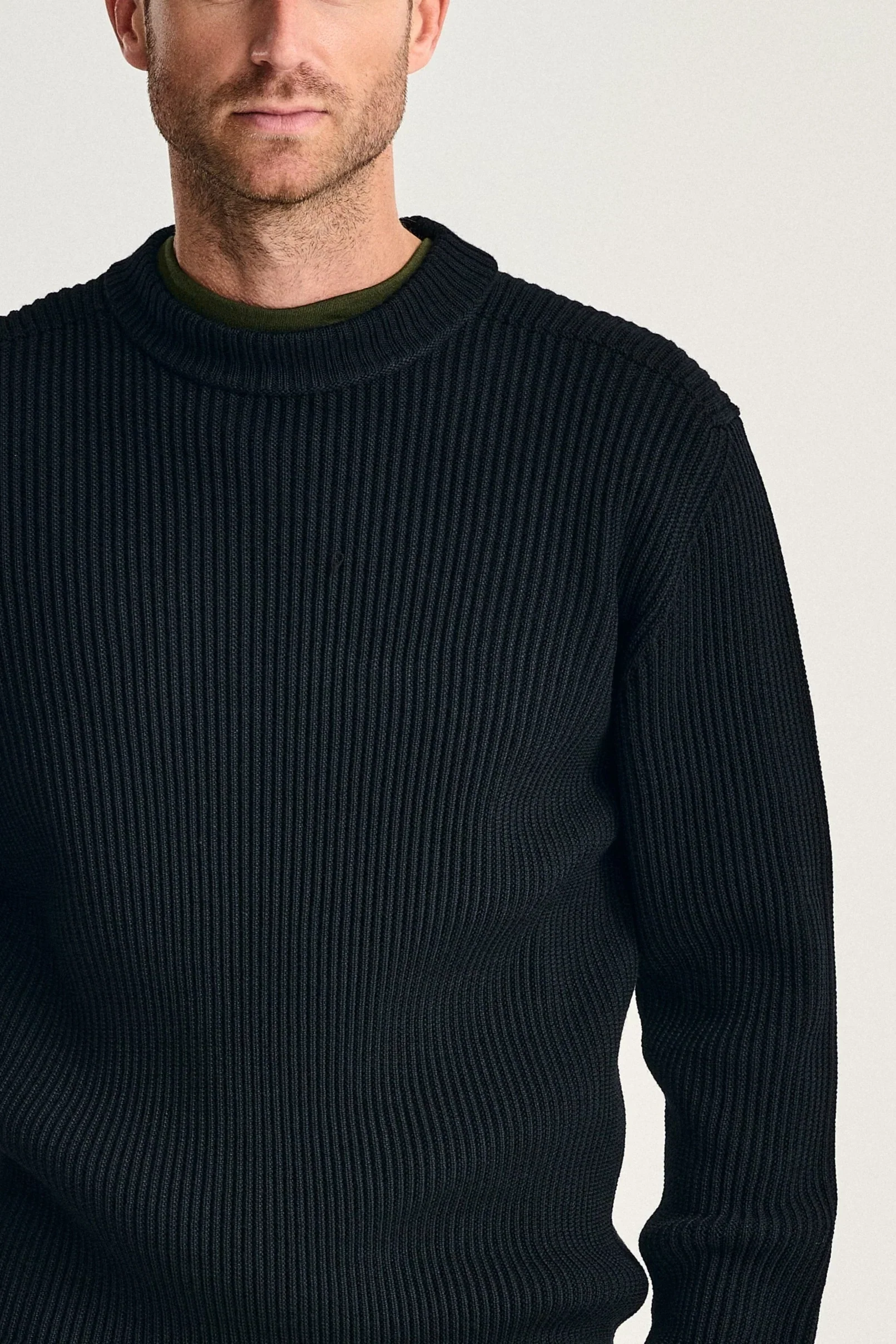 FENDER crew neck | rund hals, navy blue (f) - Image 5