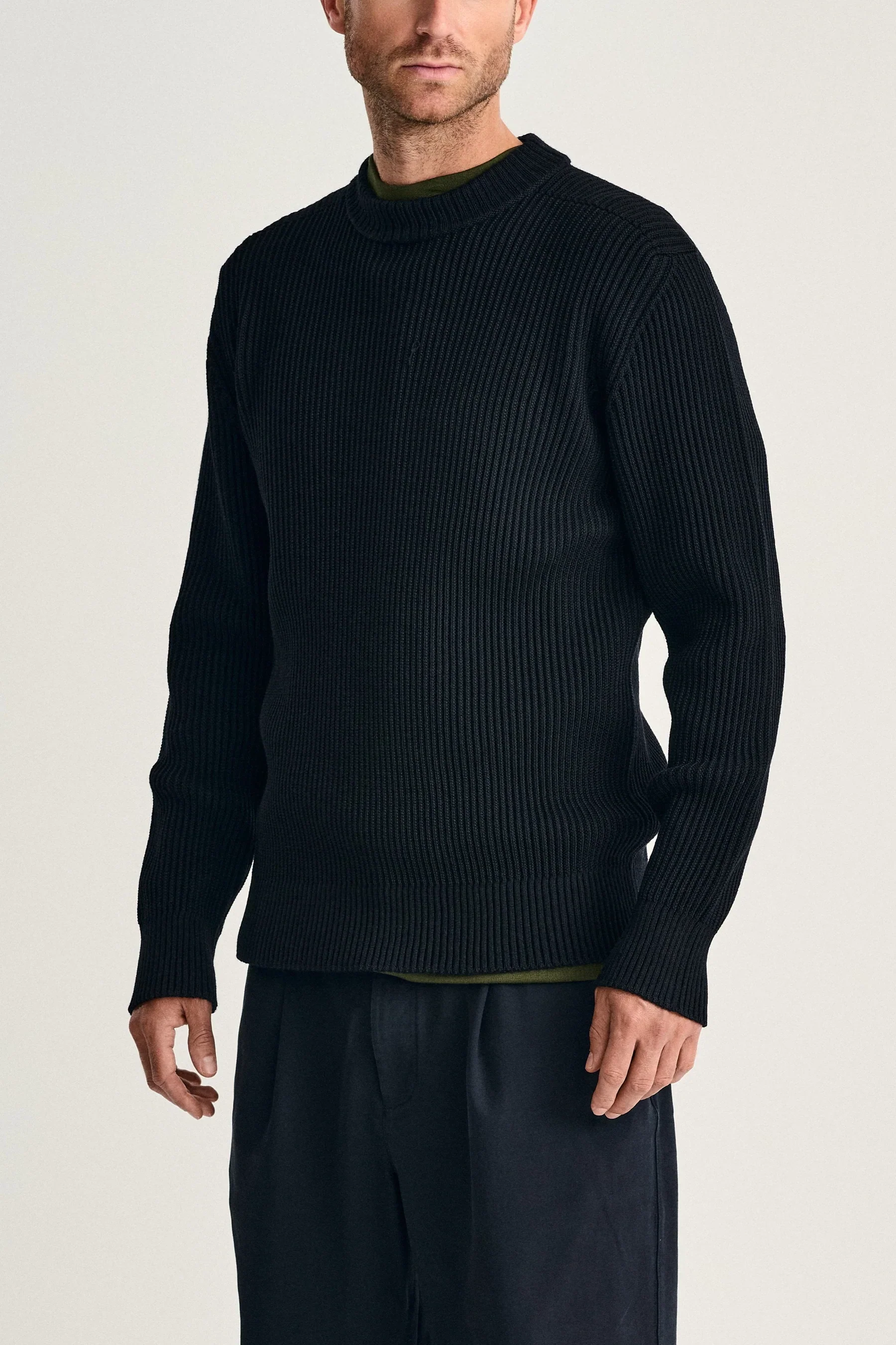 FENDER crew neck | rund hals, navy blue (f) - Image 6
