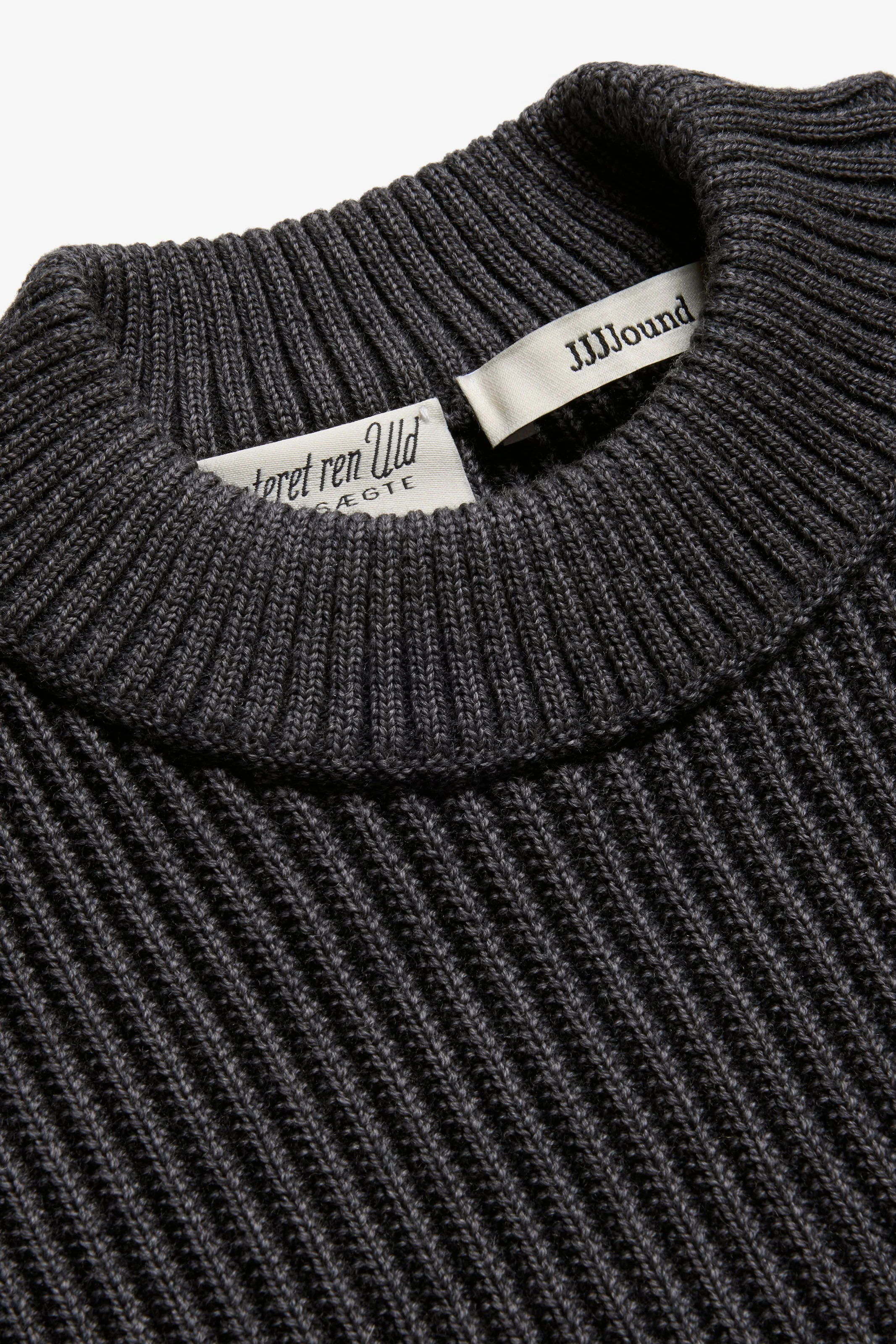 FENDER 4J crew neck, charcoal melange - Image 3
