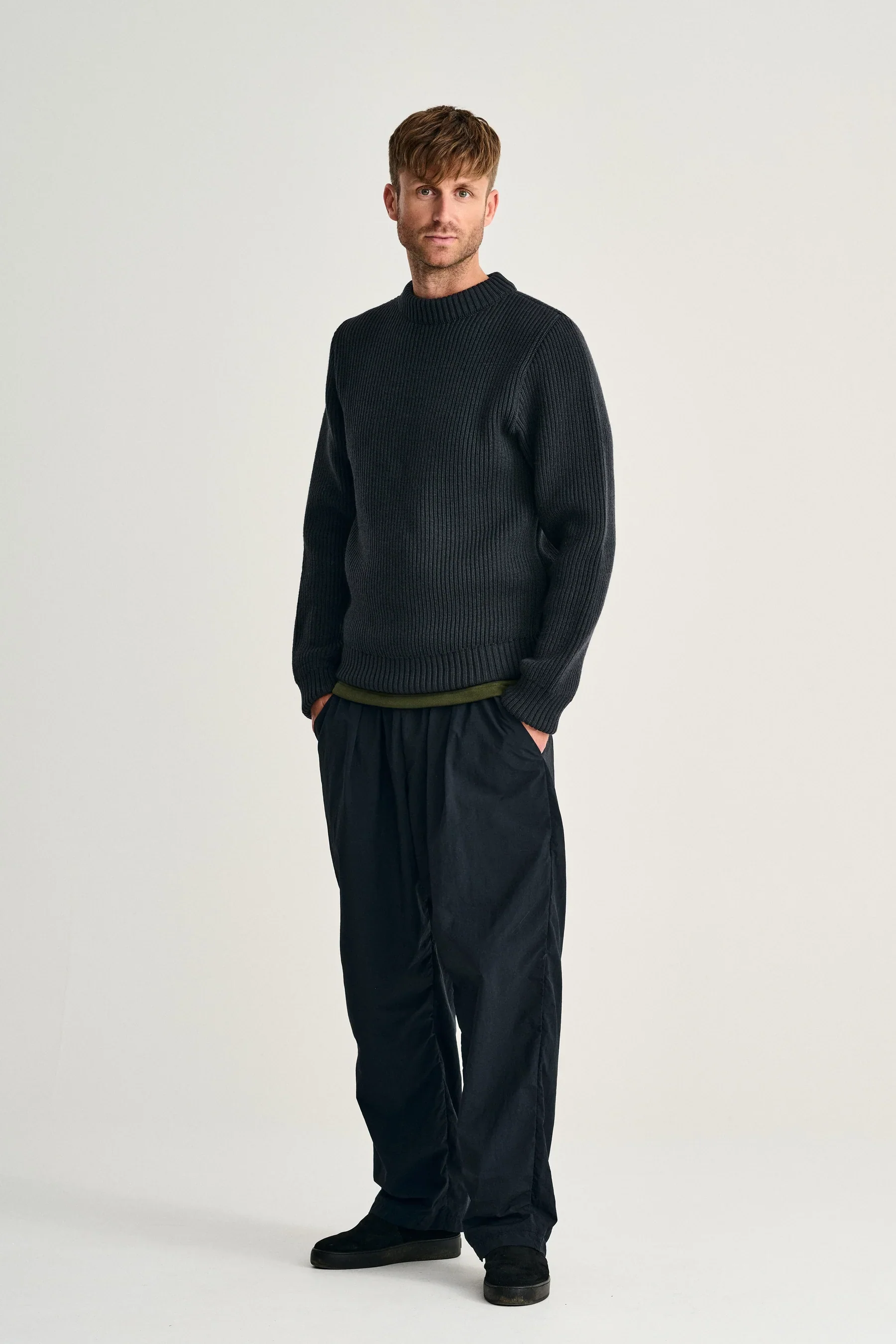 FELT-0 crew neck | rund hals, molten grey (f) - Image 4