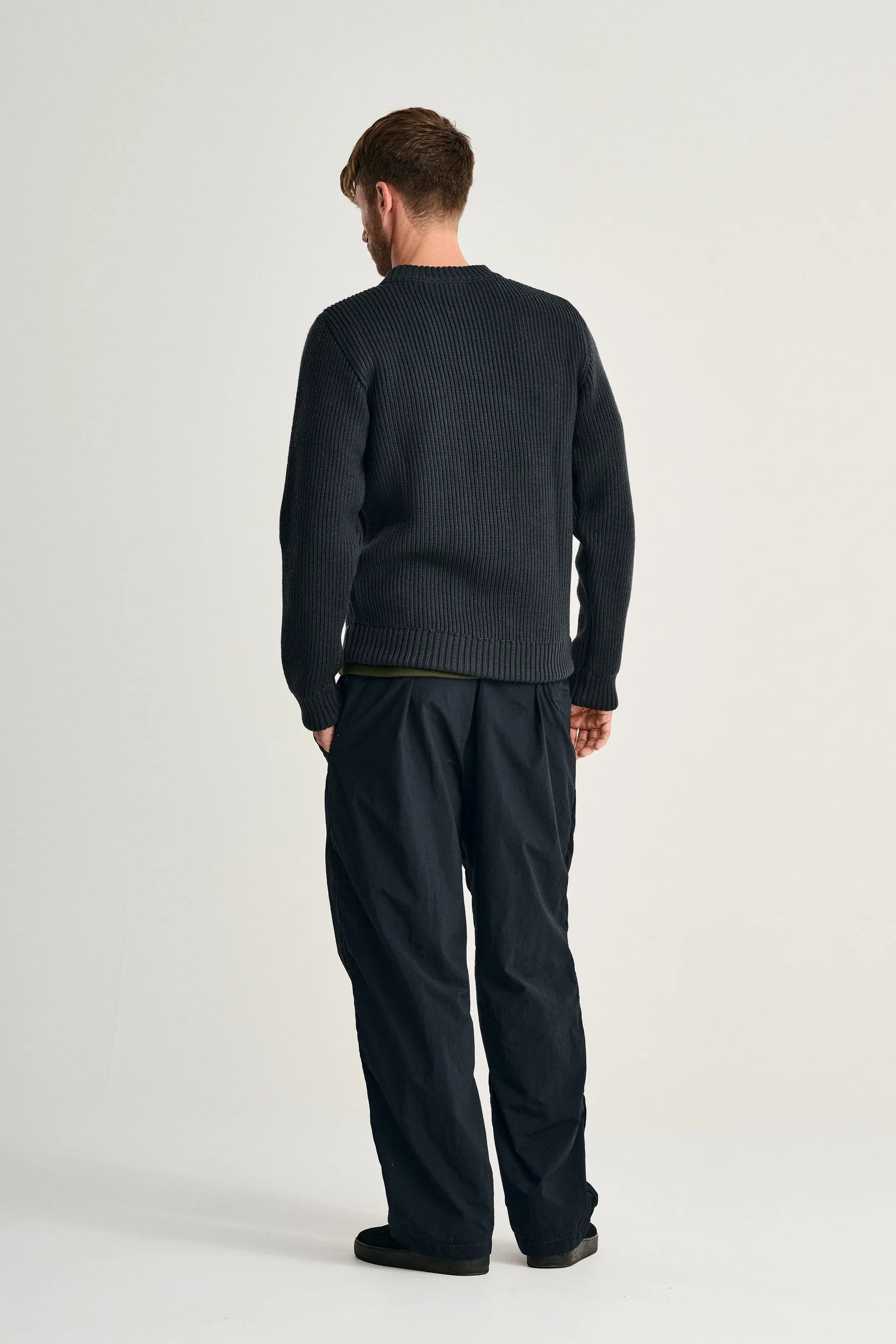 FELT-0 crew neck | rund hals, molten grey (f) - Image 5