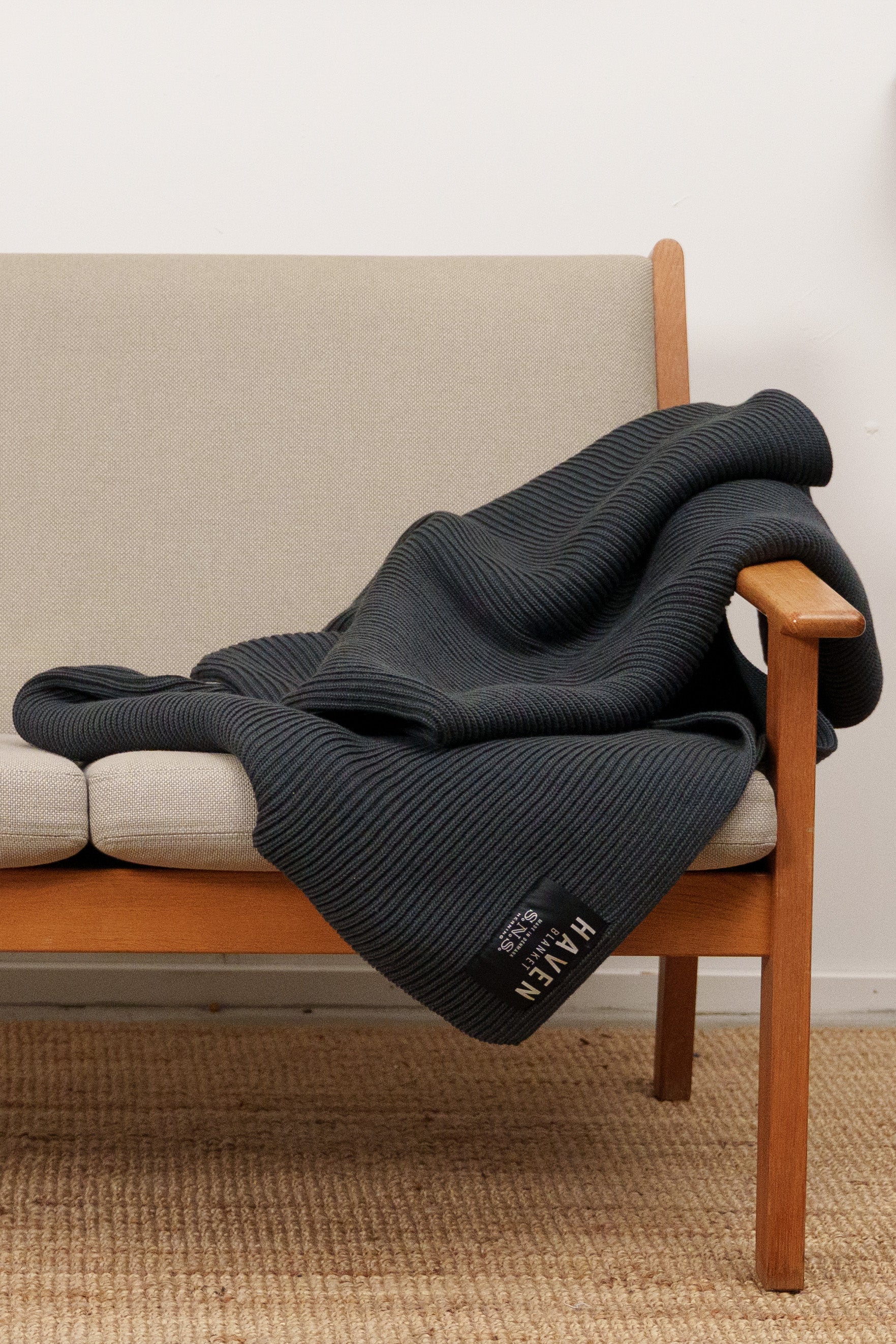HAVEN blanket, blind anthracite grey - Image 3