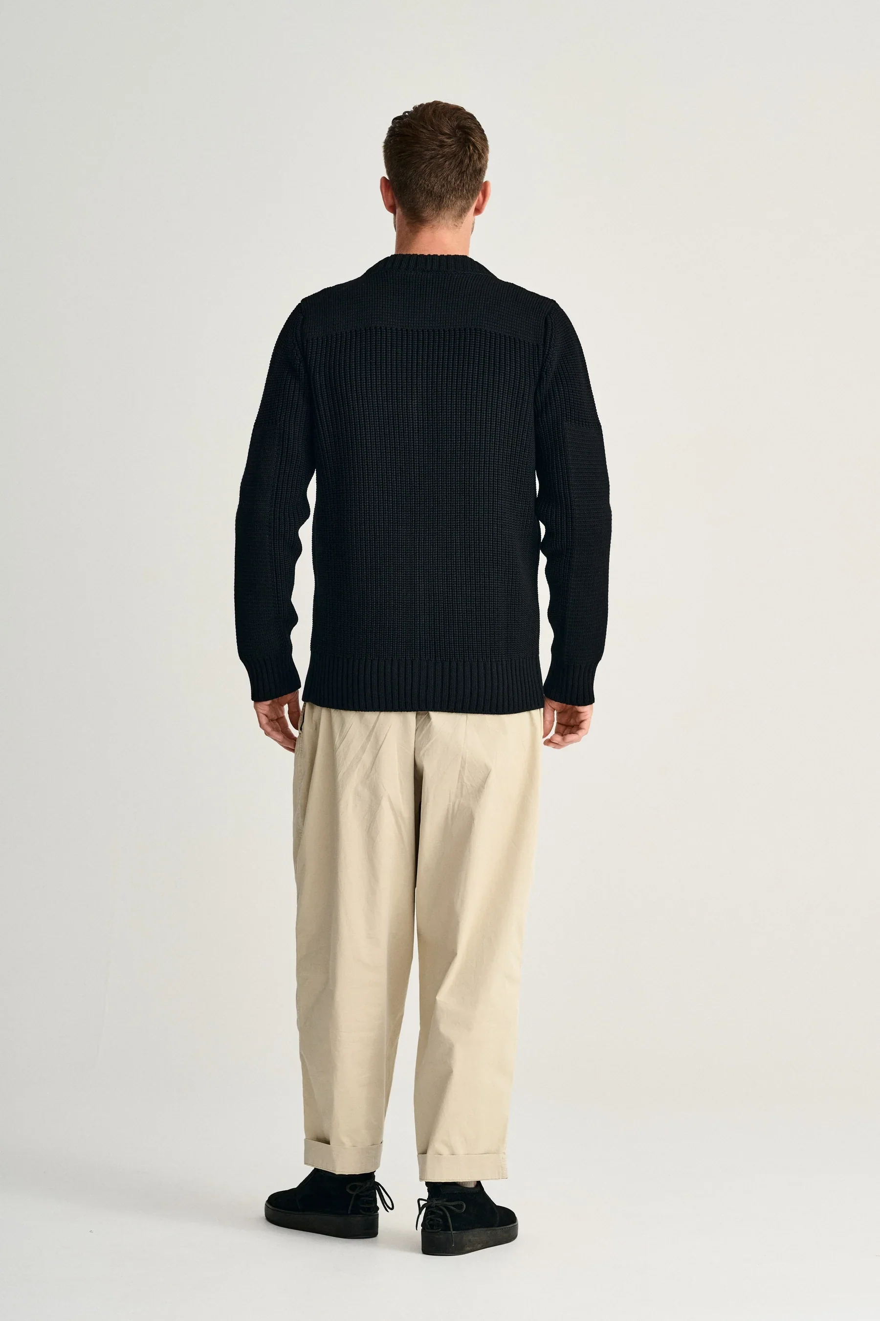 ROBUST cardigan, black void (f) - Image 4
