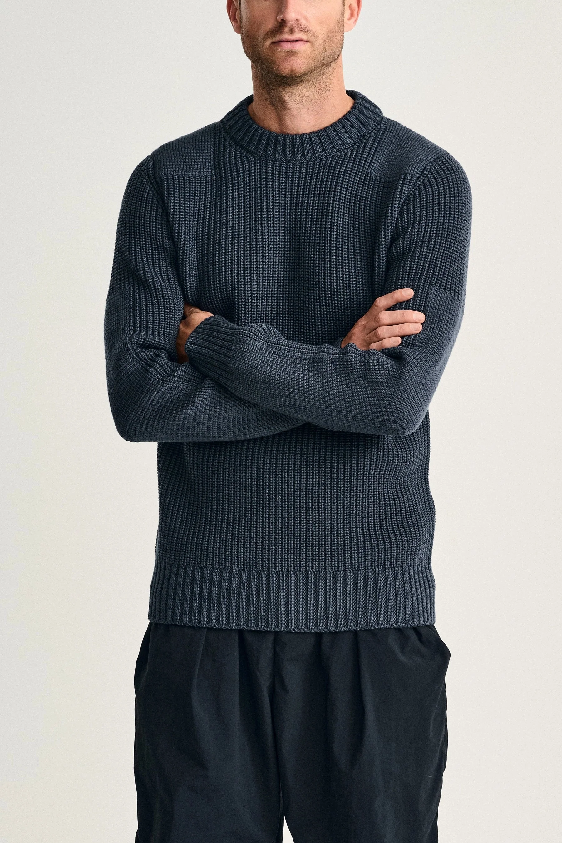 ROBUST crew neck | rund hals, shadow blue (f) - Image 3