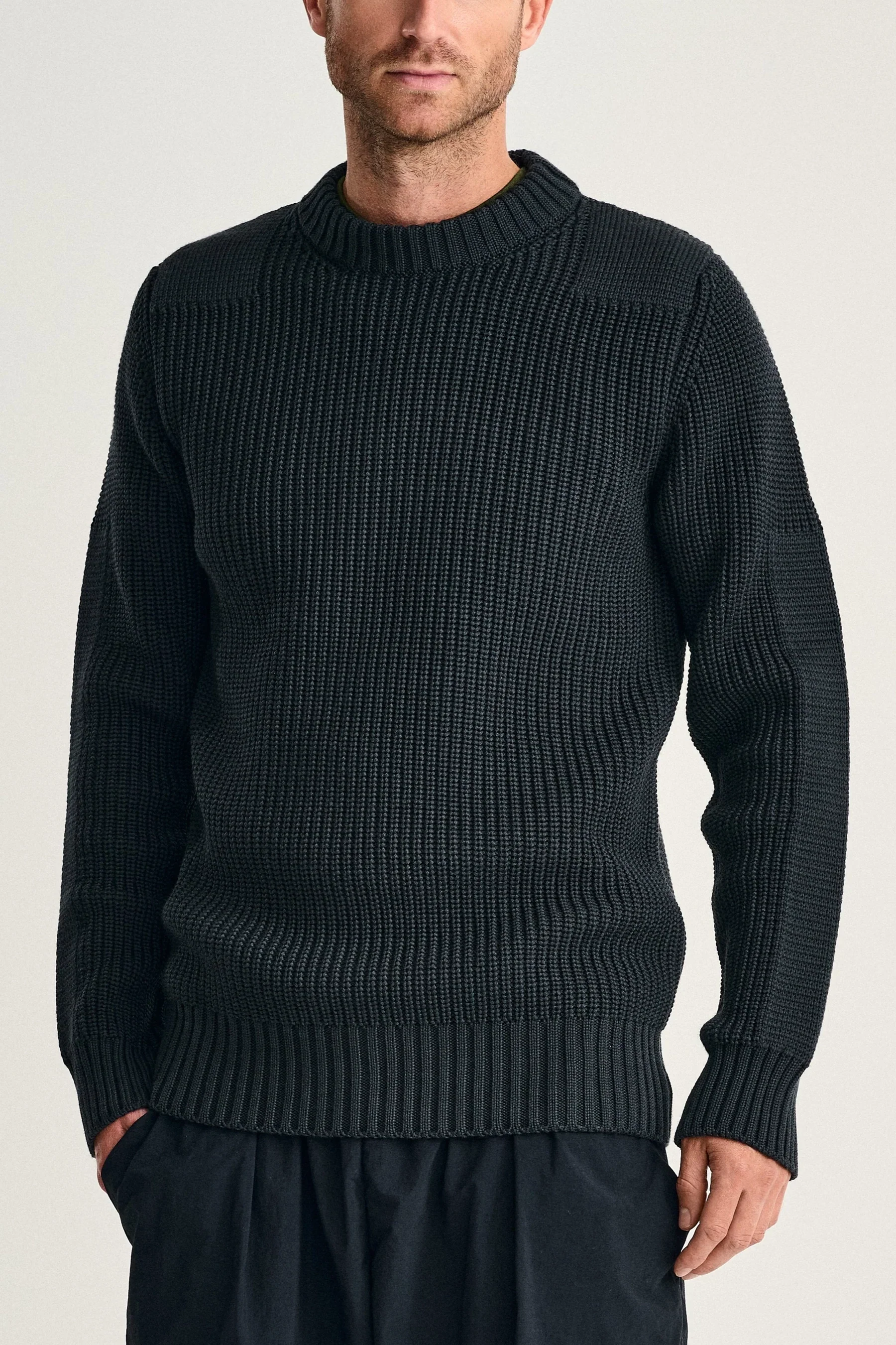 ROBUST crew neck | rund hals, molten grey (f) - Image 3